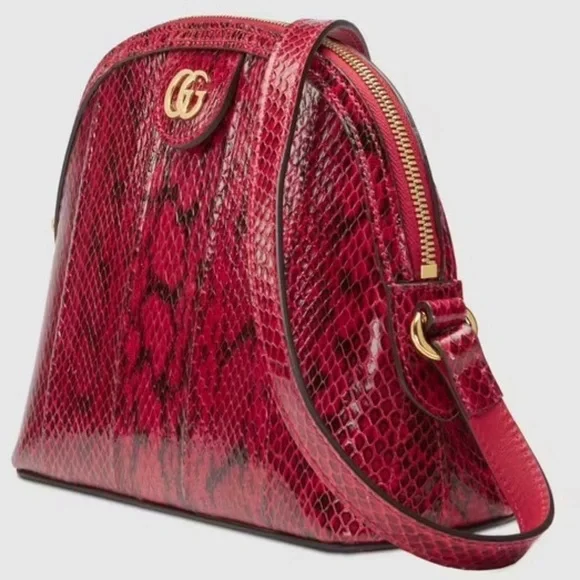 Gucci Bags Ladies Snakeskin Small Ophidia Shoulder Bag Poshmark